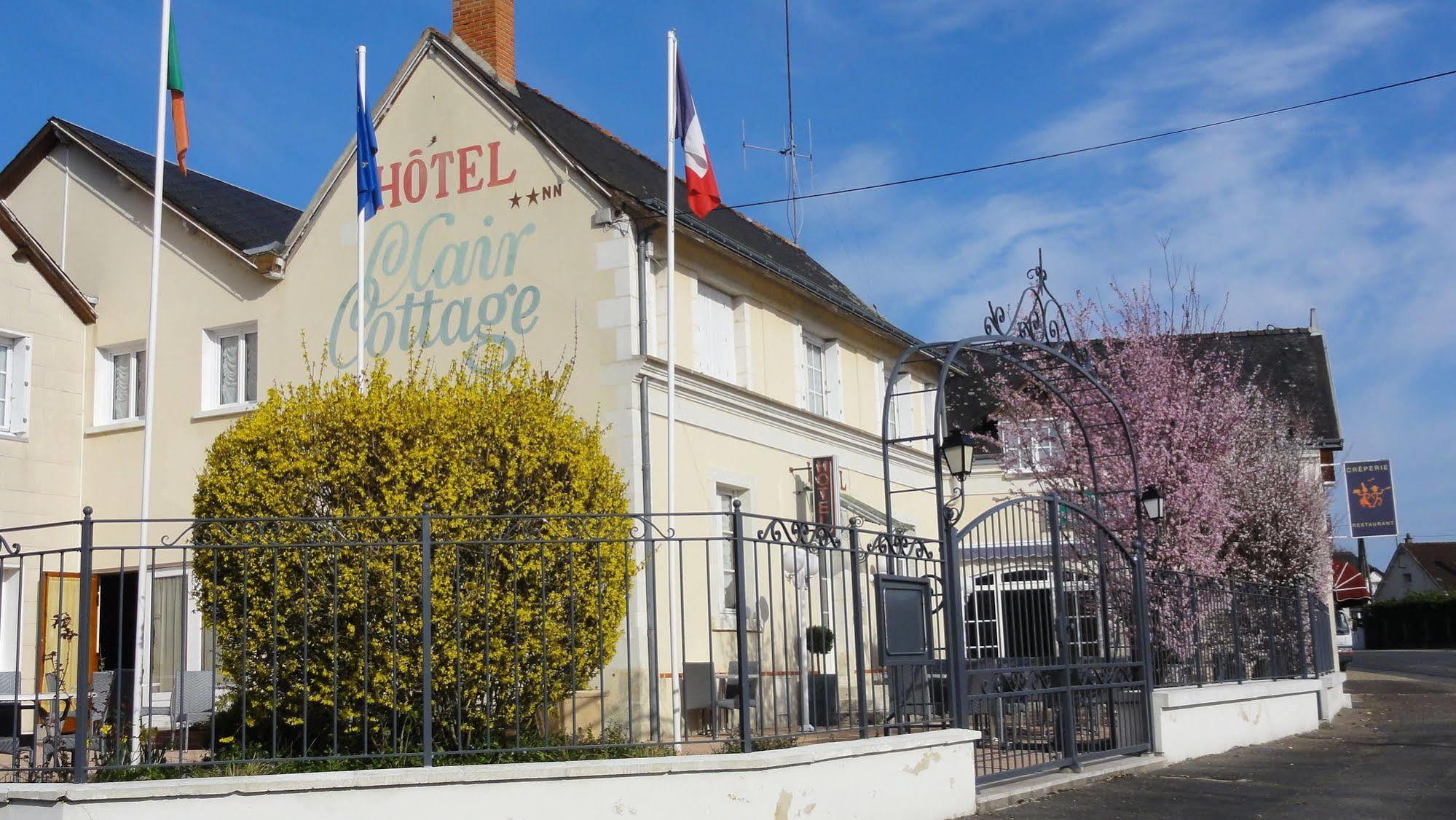 Logis Hotel Restaurant Clair Cottage, Chisseaux - Chenonceaux Екстериор снимка